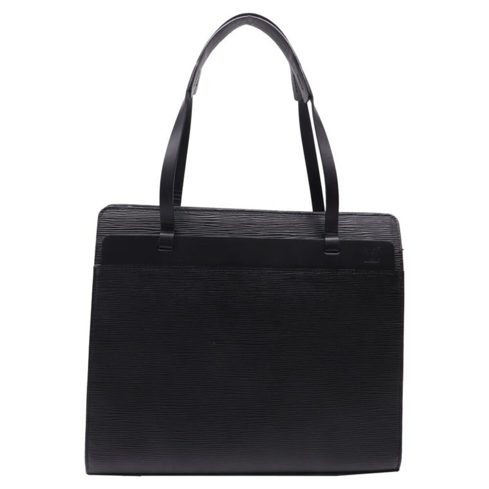 Louis Vuitton Croisette PM Tote Bag in Black Epi Leather